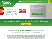 Tablet Screenshot of femco.com